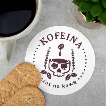 Podkładki pod kubki z dowolnym nadrukiem wym. 110x110mm - komplet 100 sztuk - PDK033