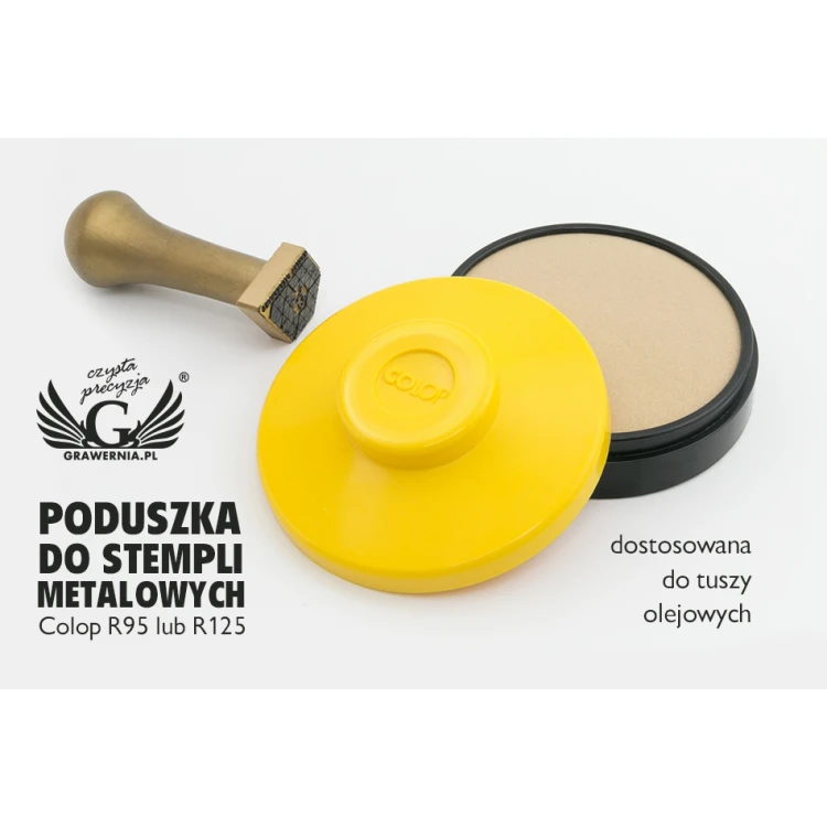 Poduszka COLOP - czysta do odbijania stempli i pieczątek metalowych
