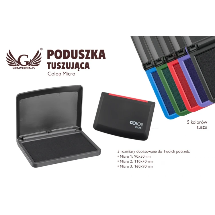 Poduszka COLOP MICRO do odbijania stempli i pieczątek - COL027