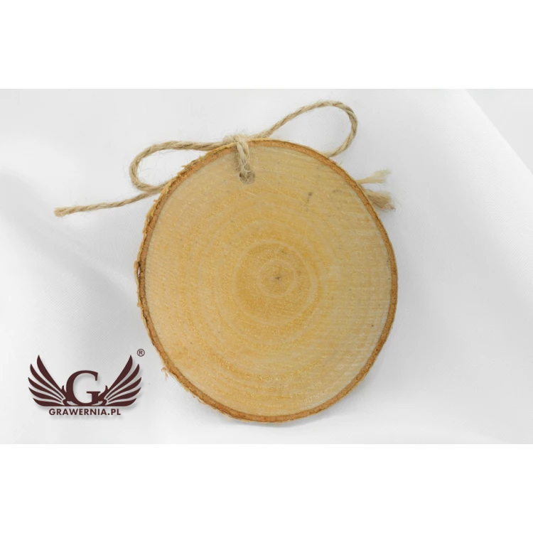 Podziękowanie dla gości - plaster brzozy - PD008