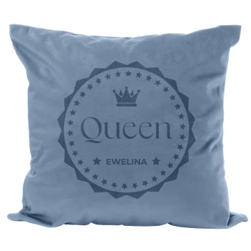 Poszewka na poduszkę z grawerem - Queen - PNP019