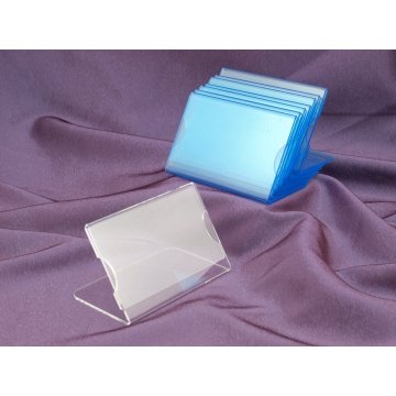 Prezenter 110x70mm z dowolną karteczką - acryl model PR005