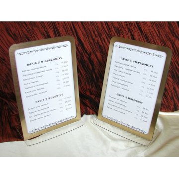 Prezenter Exclusive - A4 - transparentna plexi PR004