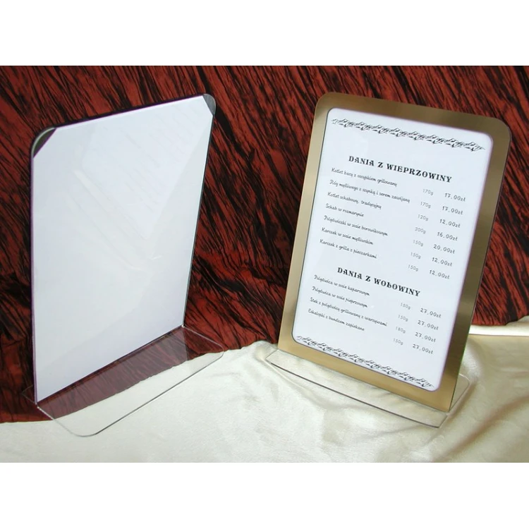 Prezenter Exclusive - A4 - transparentna plexi PR004