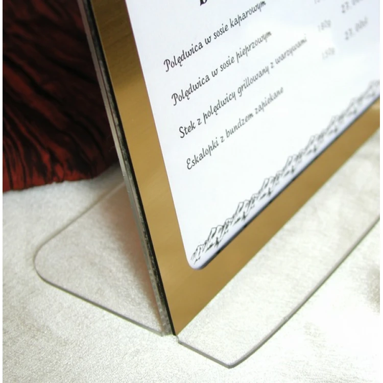 Prezenter Exclusive - A4 - transparentna plexi PR004