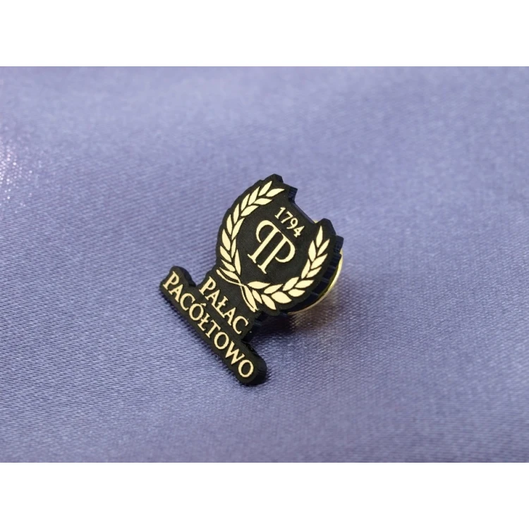Przypinki/Pinsy mini z Twoim logo - grawer laserem - PS011