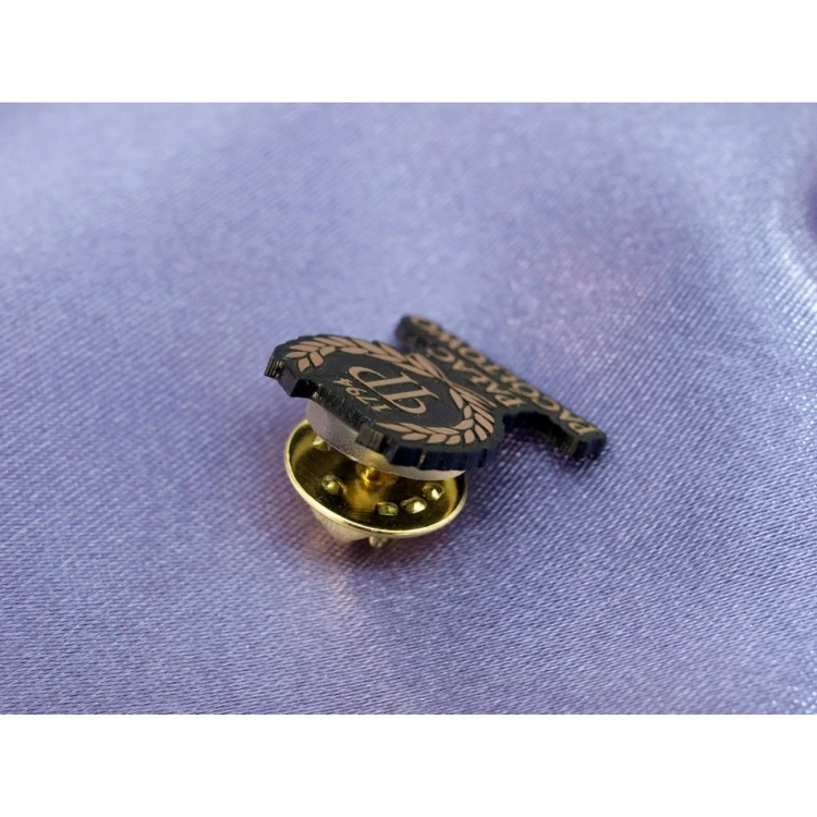 Przypinki/Pinsy mini z Twoim logo - grawer laserem - PS011