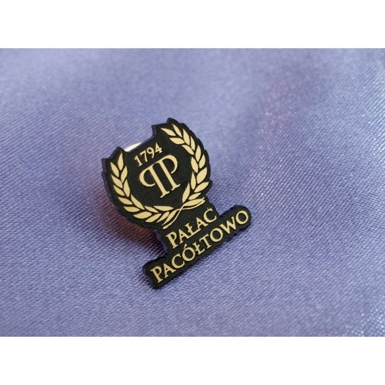 Przypinki/Pinsy mini z Twoim logo - grawer laserem - PS011