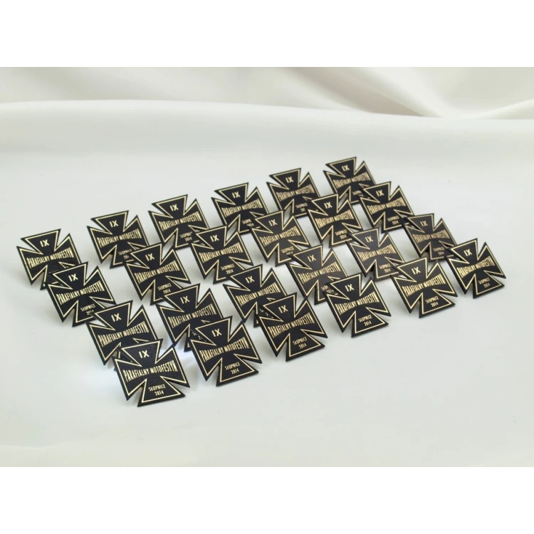 Przypinki/Pinsy mini z Twoim logo - grawer laserem - PS011
