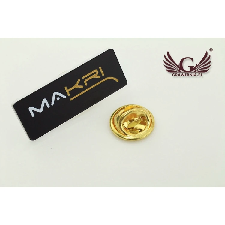 Przypinki/Pinsy mini z Twoim logo - kolorowy druk UV - PS009