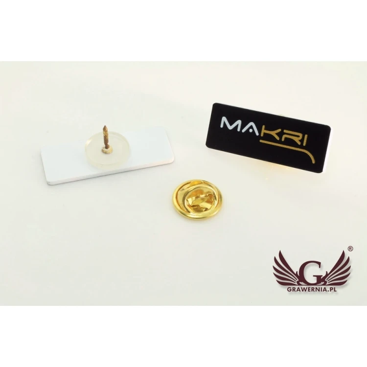 Przypinki/Pinsy mini z Twoim logo - kolorowy druk UV - PS009