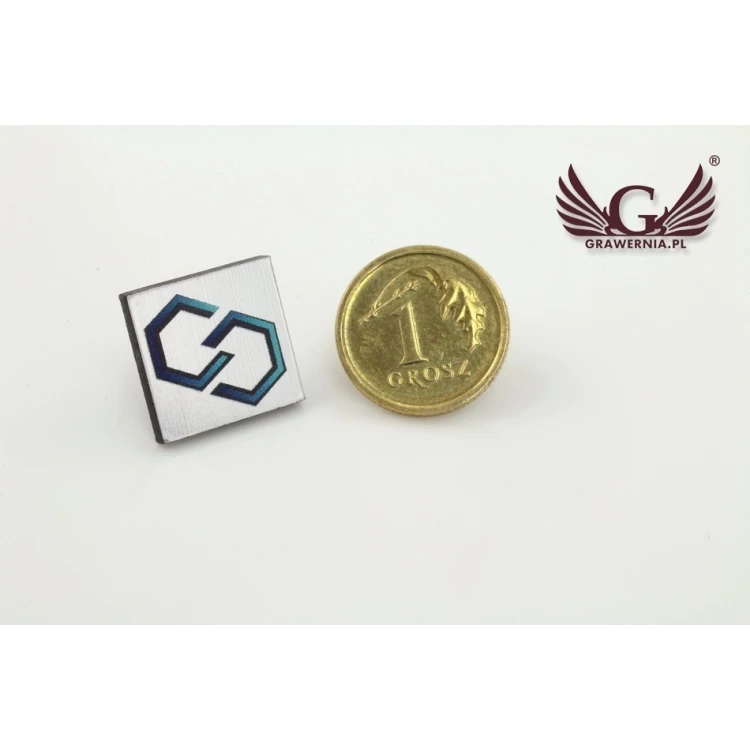 Przypinki/Pinsy mini z Twoim logo - kolorowy druk UV - PS010
