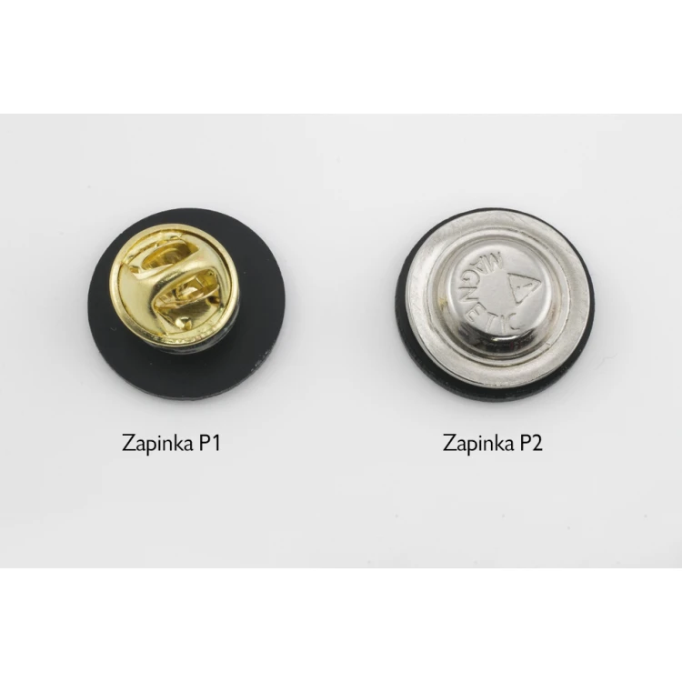 Przypinki/Pinsy mini z Twoim logo - wym: 22x22mm -  kolorowy druk UV - PS040