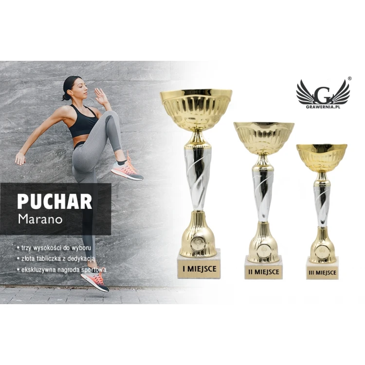 Puchar MARANO - złoto srebrny - P9256