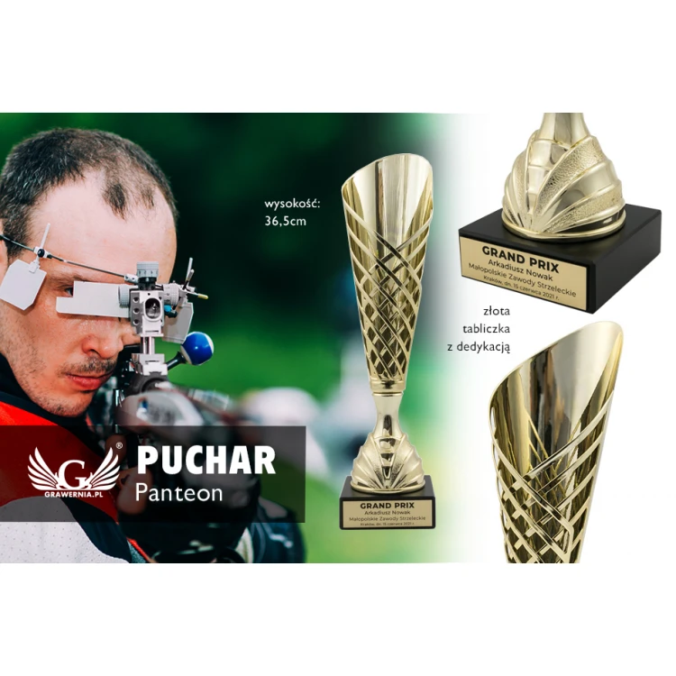 Puchar Panteon - złoty - nagroda dla sportowca - PCH004