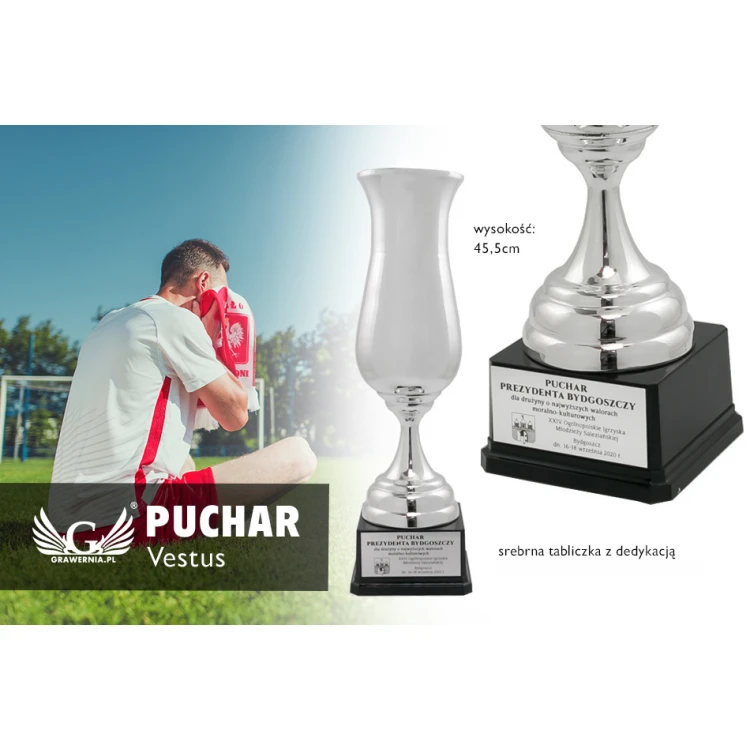 Puchar Vestus - srebrny - turniej piłkarski - PCH008