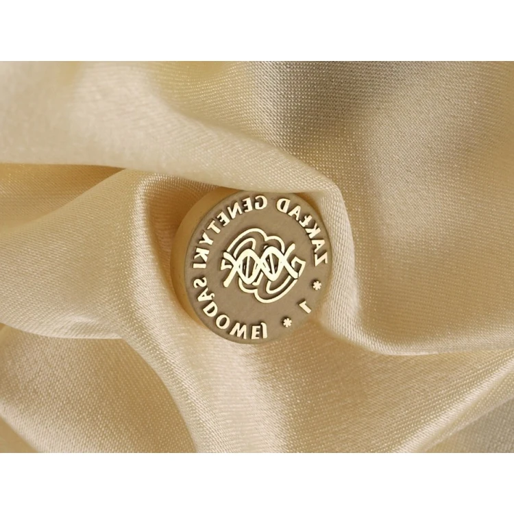 Referentka z mosiądzu - LOGO STEMPEL - średnica 20mm