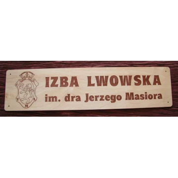 Sklejka z dowolnym grawerem