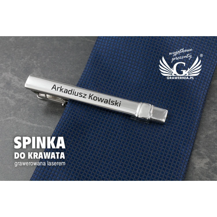 Spinka do krawata z grawerem - SPI007