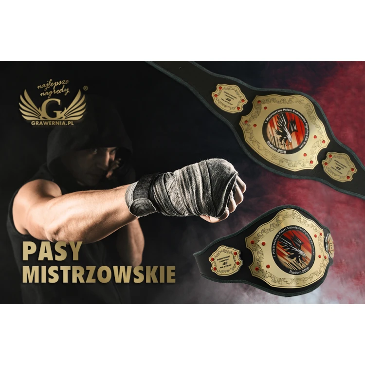 ŚREDNI PAS MISTRZOWSKI CHAMPION - P040