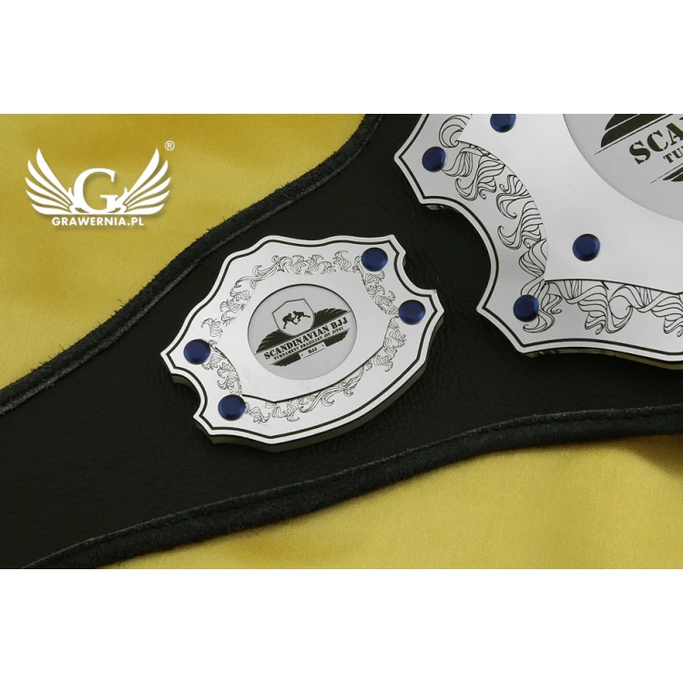 ŚREDNI PAS MISTRZOWSKI JUI JITSU CHAMPION - P037