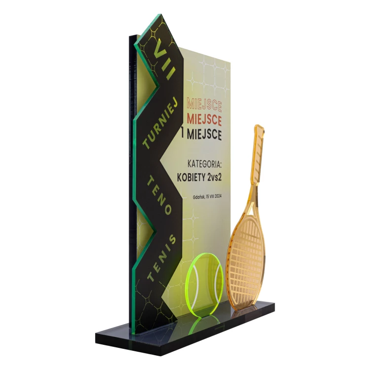 Statuetka sportowa Tenis - wys. 24,5 cm - DTA166