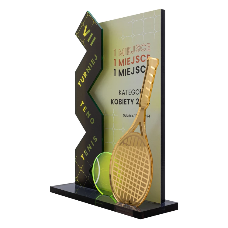 Statuetka sportowa Tenis - wys. 24,5 cm - DTA166