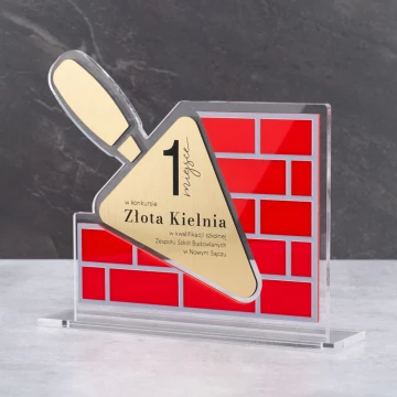 Statuetka akrylowa - nagroda za udział w konkursie - DTA098