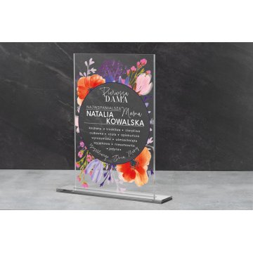 Statuetka akrylowa - prezent dla mamy - wys. 240mm - DTA069