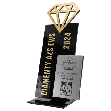 Statuetka Diament - wys. 24 cm - DTA163