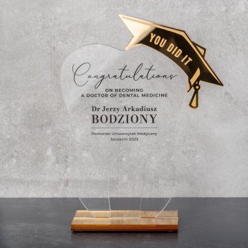 Statuetka akrylowa Ząbek - wys. 200mm - DTA086