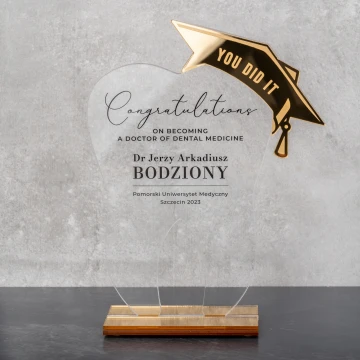 Statuetka akrylowa Ząbek - wys. 200mm - DTA086
