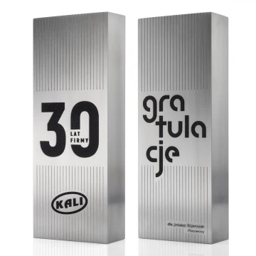 Statuetka aluminiowa z nadrukiem UV - HAMMER - wys. 21cm - DTA083