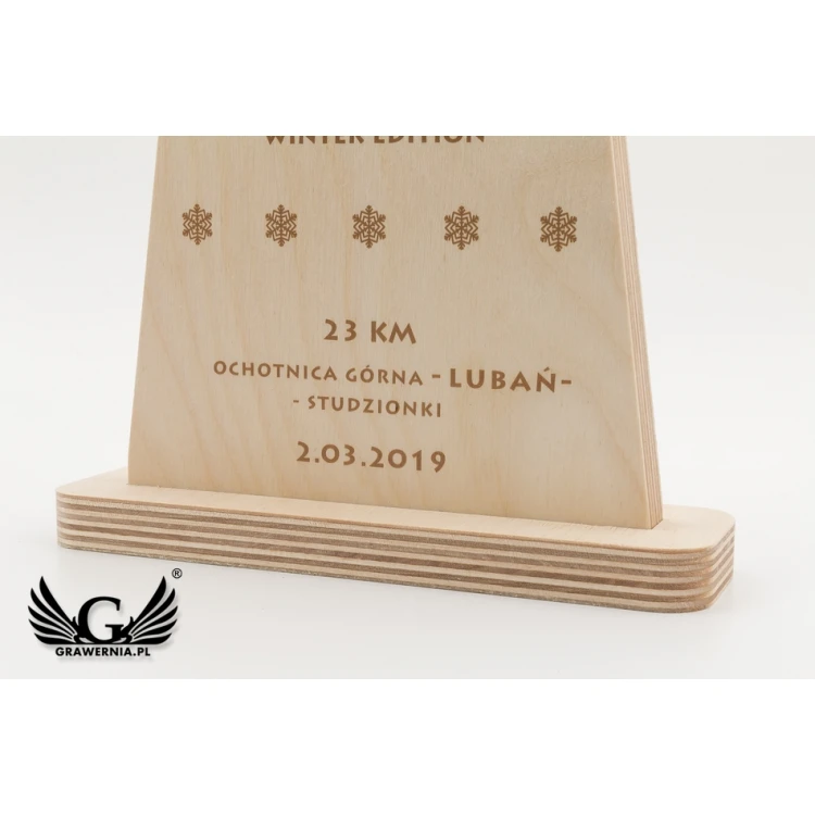 Statuetka drewniana - Nowy Szlak - model DTA61