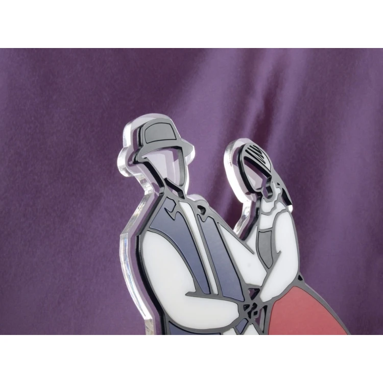 STATUETKA FOLKOWA PARA - model DTA14 - wysokość 33,5 cm
