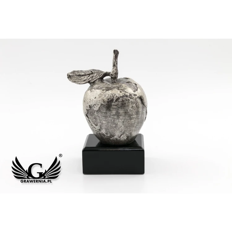 Statuetka JABŁKO - atrakcyjna figurka odlewana - wysokość 14cm - FOL020