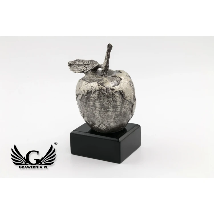 Statuetka JABŁKO - atrakcyjna figurka odlewana - wysokość 14cm - FOL020