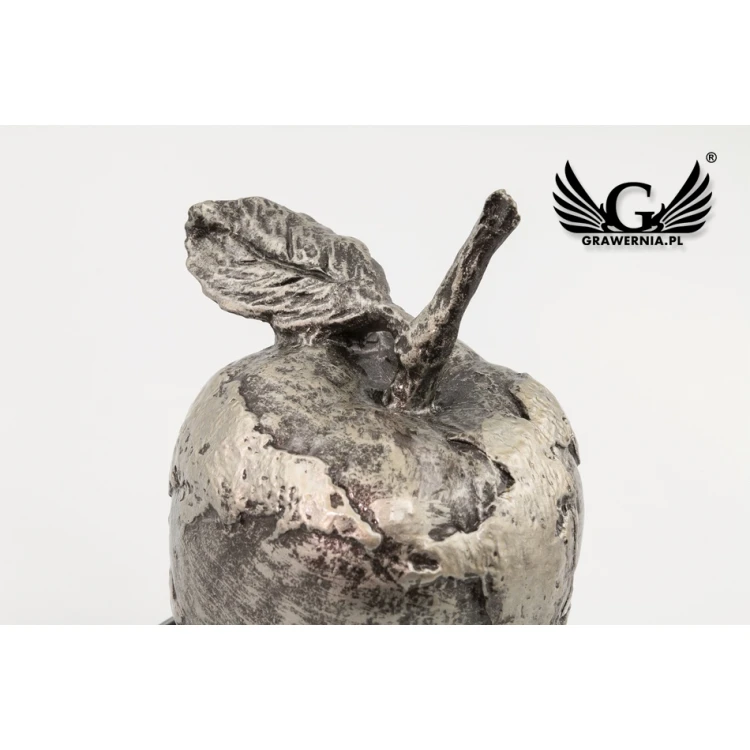 Statuetka JABŁKO - atrakcyjna figurka odlewana - wysokość 14cm - FOL020