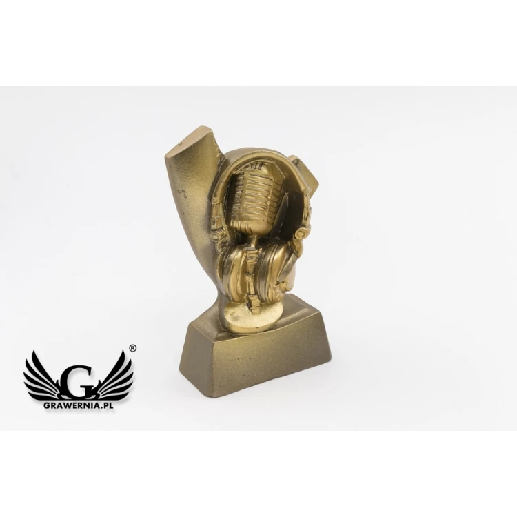 Statuetka Muzyka 3 - atrakcyjna figurka odlewana - wysokość 9,5cm - FOL040
