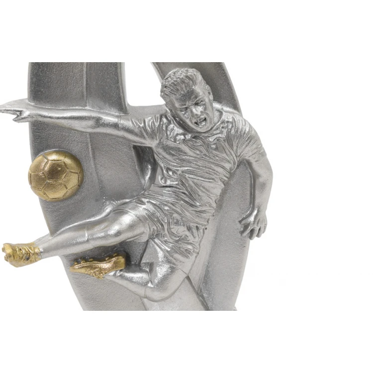 Statuetka Piłka nożna 3 - atrakcyjna figurka odlewana z Twoim grawerem - wysokość 18cm - FOL058