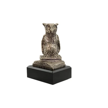 Statuetka Sowa - atrakcyjna figurka odlewana - wysokość 12,5 cm
