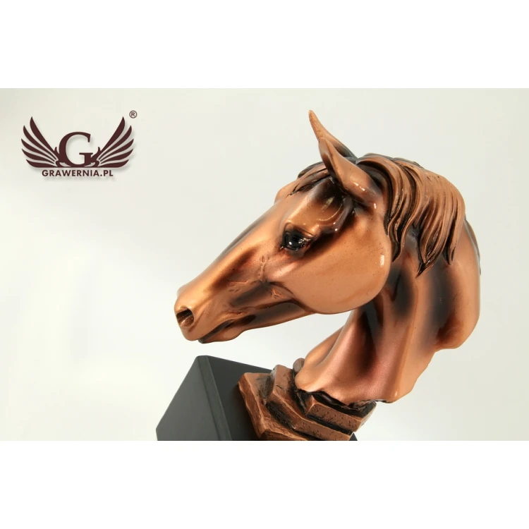 Statuetka JEŹDZIECTWO - atrakcyjna figurka odlewana - wysokość 18,5cm