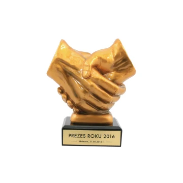 Statuetka SUKCES - atrakcyjna figurka odlewana - wysokość 16cm