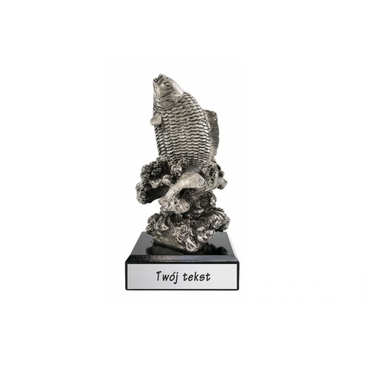 Statuetka Wędkarstwo 1 - atrakcyjna figurka odlewana - wysokość 20cm - FOL038