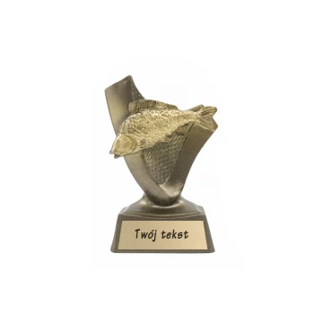 Statuetka Wędkarstwo 2 - atrakcyjna figurka odlewana - wysokość 9,5cm - FOL039