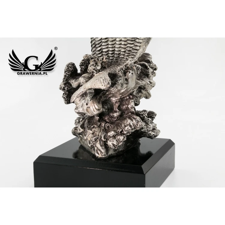 Statuetka Wędkarstwo 1 - atrakcyjna figurka odlewana - wysokość 20cm - FOL038