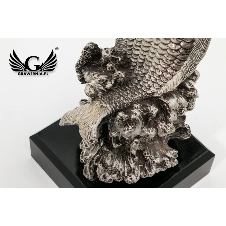 Statuetka Wędkarstwo 1 - atrakcyjna figurka odlewana - wysokość 20cm - FOL038