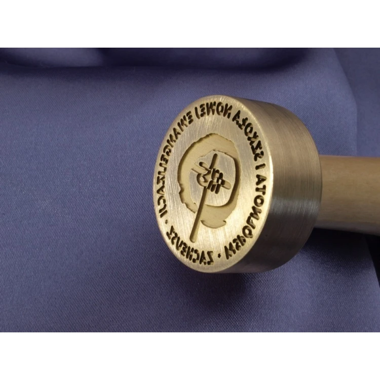 Stempel do laku z mosiądzu 38mm