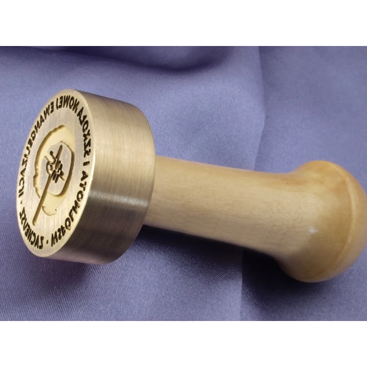 Stempel do laku z mosiądzu 38mm