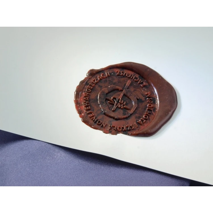 Stempel do laku z mosiądzu 38mm
